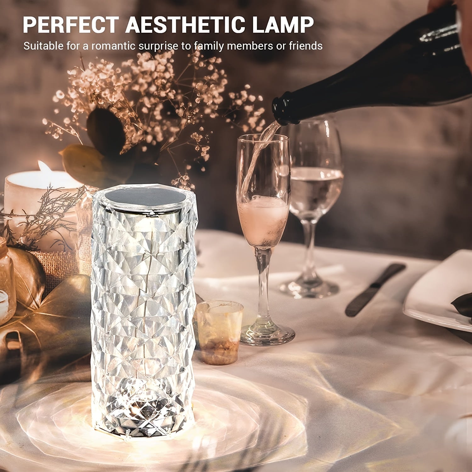 Crystal Table Lamp – LED MIND