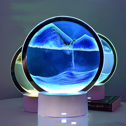 Moving Sand Art Table Lamp